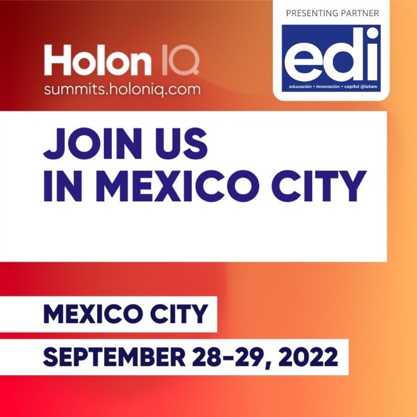 ¿Nos vemos en el Global Impact Summit de HolonIQ en Ciudad de México?

Más información de registro aquí: lnkd.in/gi8agqYm 

Las charlas serán de manera presencial y en el idioma inglés. 

#HolonIQSummits #Edtech #Educacion #Innovacion #EDI