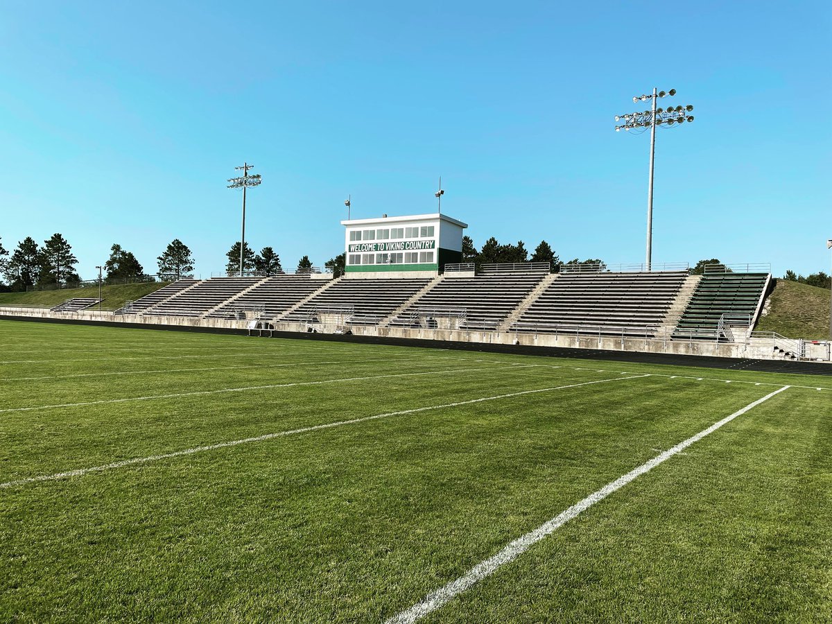 IT’S GAMEDAY!! First Friday night lights is home against Boyne City 7pm! Let’s go Viking Nation!! 💪🏻🏈 #Gtown