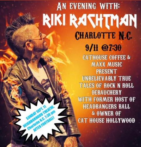 Chris Contra (@rockstopchris) on Twitter photo Great time talking with <a href="/RikiRachtman/">Riki Rachtman</a> this week on The RockStop!
LISTEN HERE: youtu.be/_tM5gt3ifP8
Few in the rock community have as many awesome stories as Riki. #OFITG is gonna be awesome!
Get your tickets to OFITG here: cathousehollywood.com
<a href="/panthersfan5150/">Karin Brown</a> Great time talking with <a href="/RikiRachtman/">Riki Rachtman</a> this week on The RockStop!
LISTEN HERE: youtu.be/_tM5gt3ifP8
Few in the rock community have as many awesome stories as Riki. #OFITG is gonna be awesome!
Get your tickets to OFITG here: cathousehollywood.com
<a href="/panthersfan5150/">Karin Brown</a>