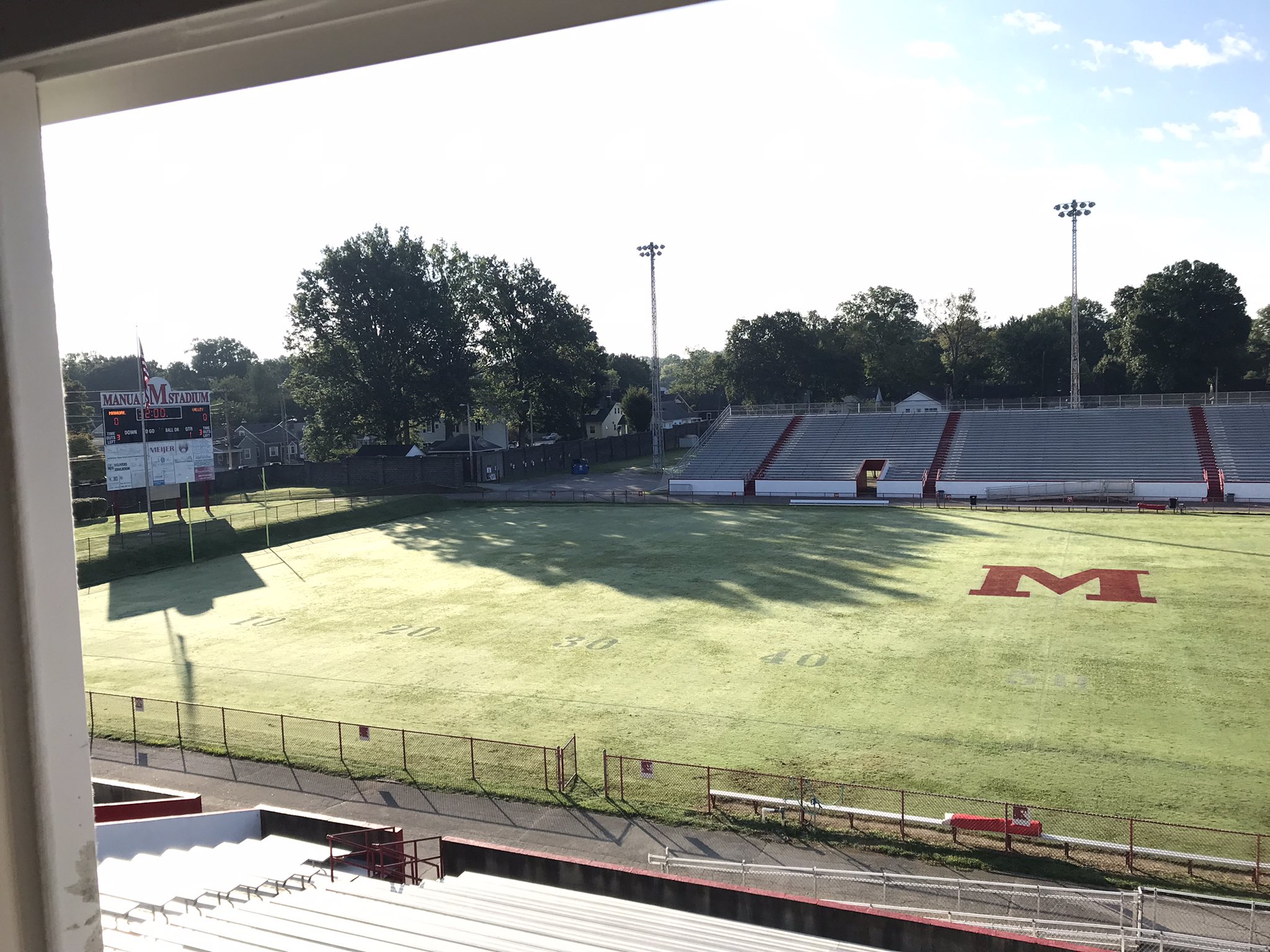 Manual Athletics on Twitter "MANUAL STADIUM in waiting mode for