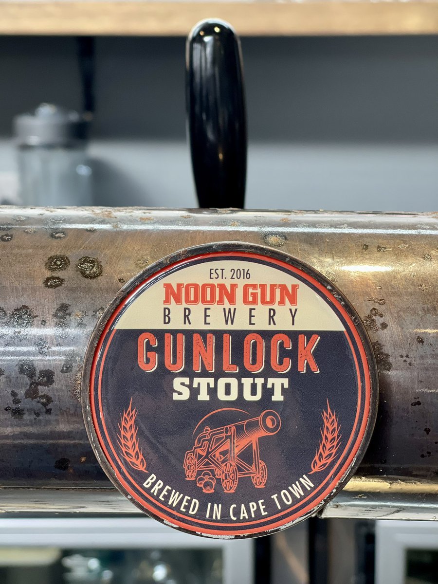 NoonGunBrewery's tweet image. 🎉 GUNLOCK STOUT is on TAP! 🍺 Kegged today 🤤 Come try our NEW Noon Gun session beer in the tap room and tell us what you think 😃🍺🍺🍺

#beer #newbeer #sessionbeer #craftbeer #weekend #friday #capetown #muizenberg #stout #stoutbeer #craftbeerlife #weekendvibes #taproom