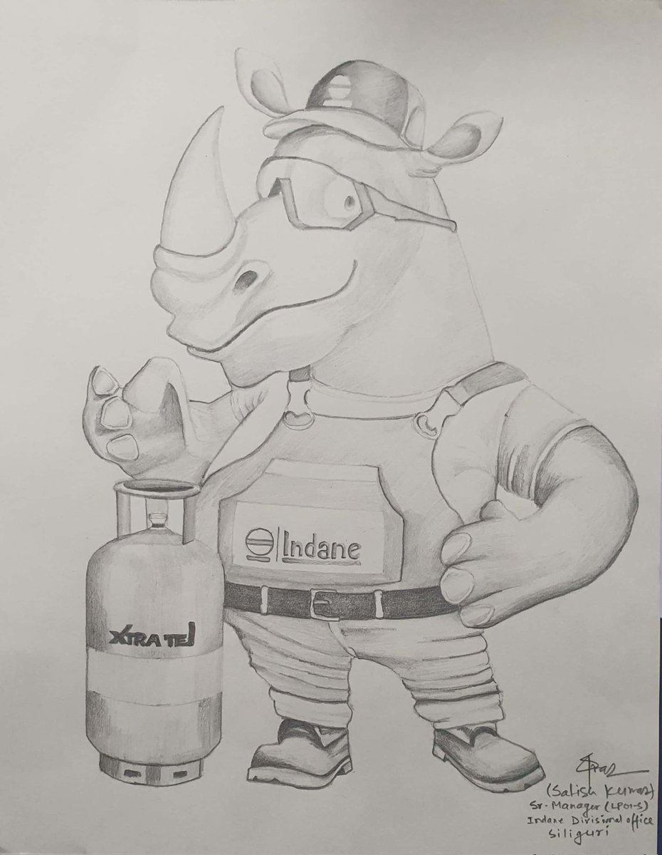 IOCLSAO (@ioclsao) on Twitter photo Happy 2nd anniversary of Xtra Tej.
Pencil sketch by Xtra Tej Mascot by Sri Satish Kumar, Senior Manager(LPG-S), Siliguri IDO.<a href="/IndianOilcl/">Indian Oil Corp Ltd</a> <a href="/ChairmanIOCL/">ChairmanIOC</a> <a href="/DirMktg_iocl/">Director (Marketing), IndianOil</a> <a href="/EDLPGIOCL/">Sailendra K</a> <a href="/LKS_Chauhan/">Lalit Chauhan</a> <a href="/Soumitr21612020/">Soumitra Chakraborty</a> <a href="/wb_IndianOil/">IOCL WB</a> Happy 2nd anniversary of Xtra Tej.
Pencil sketch by Xtra Tej Mascot by Sri Satish Kumar, Senior Manager(LPG-S), Siliguri IDO.<a href="/IndianOilcl/">Indian Oil Corp Ltd</a> <a href="/ChairmanIOCL/">ChairmanIOC</a> <a href="/DirMktg_iocl/">Director (Marketing), IndianOil</a> <a href="/EDLPGIOCL/">Sailendra K</a> <a href="/LKS_Chauhan/">Lalit Chauhan</a> <a href="/Soumitr21612020/">Soumitra Chakraborty</a> <a href="/wb_IndianOil/">IOCL WB</a>