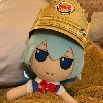 Cirnu117's tweet photo. Fumo Friday and cirno day 
This day is amazing https://t.co/vtixyDCIMA