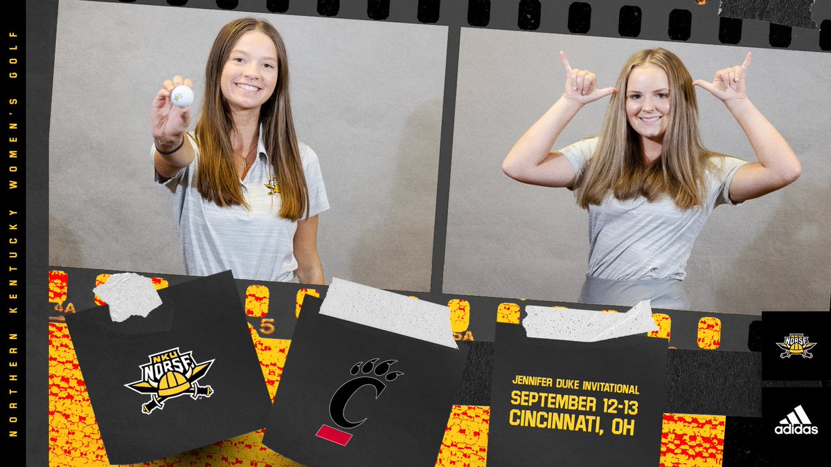 NKUNorseWGolf's tweet photo. NKU staying close to home as the Norse compete in the Jennifer Duke Invitational next week!!

📍 | Cincinnati, OH
🗓️ | September 12-13
⛳️ | Losantiville CC
📊 | https://t.co/6NYsgqpKmy

#NorseUp https://t.co/3N43TTOOKx