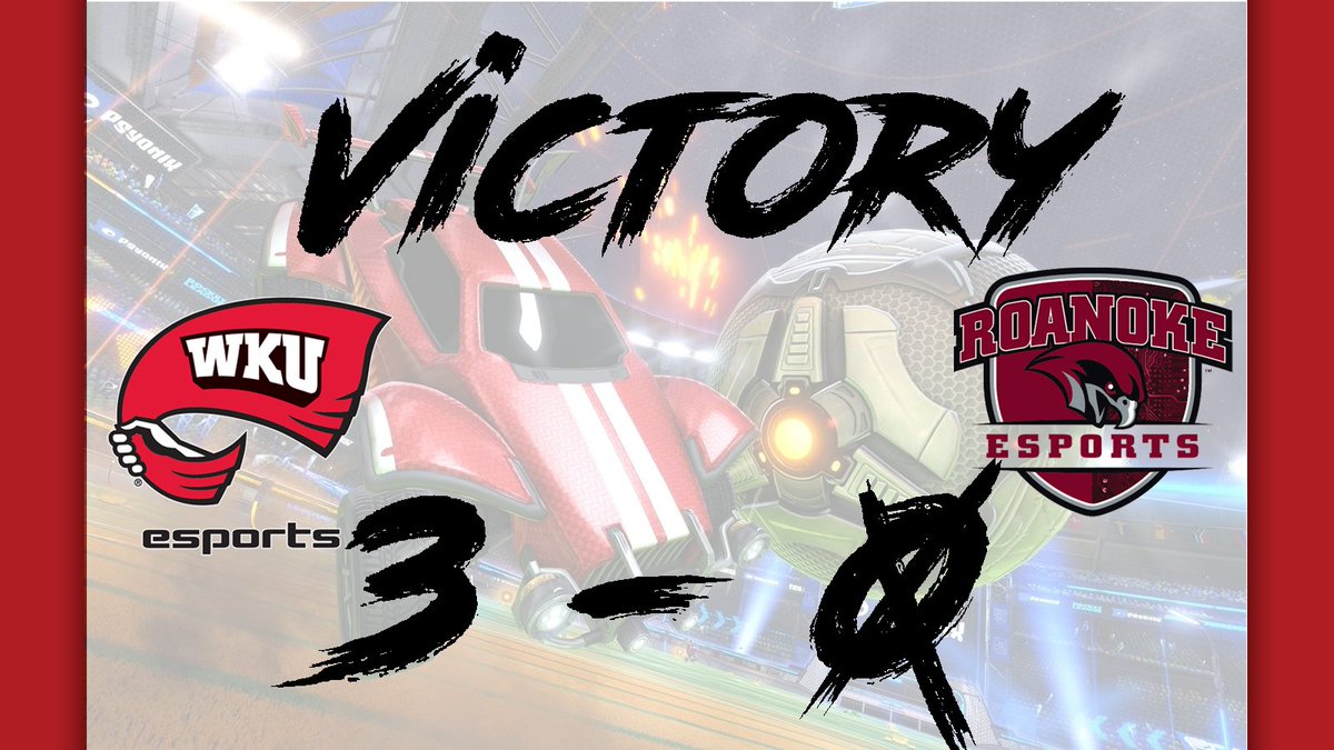 Good games earlier this week against <a href="/RoanokeEsports/">Roanoke College Esports</a>. Excellent team and players! I hope we see you again in the arena!