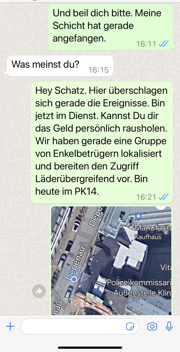 stadtmatrose's tweet image. Meine Kollegen und ich hatten eben sehr viel Spaß mit „meiner Tochter“. 

Keine Ahnung warum sie mich am Ende geblockt hat.