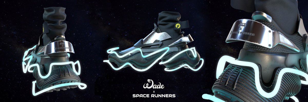 SpaceRunners🤝Wade

3x WL from <a href="/Worldwide_Wade/">WADE Friends & Family</a>

To enter: 
1⃣ Follow <a href="/SpaceRunnersNFT/">Space Runners (ABLO)</a> &amp; <a href="/Worldwide_Wade/">WADE Friends & Family</a>
2⃣ Like &amp; RT
3⃣ Tag 3 friends who would love WADE X SpaceRunners Edition 

Ends in 48 hrs!