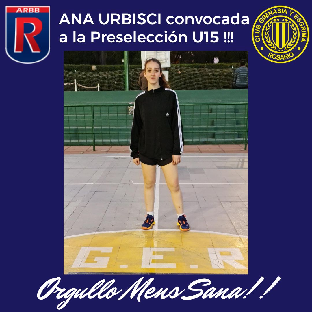 Felicitaciones, Ana. Orgullo Mens Sana.