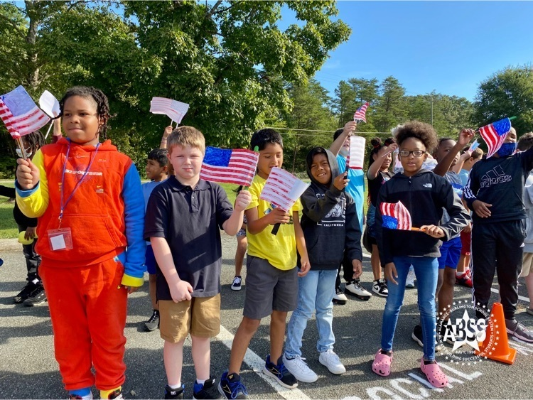 ABSSPublic's tweet photo. It was a perfect day for a First Responder Parade today at North Graham Elementary! Thanks, Alamance Co. Sheriff’s Dept., Graham Fire & Police, Alamance County Sheriff’s Color Guard, and the Graham HS Chorus for coming out for our students. #ABSSCommunity #911WeRemember https://t.co/qtdMsCGw7o