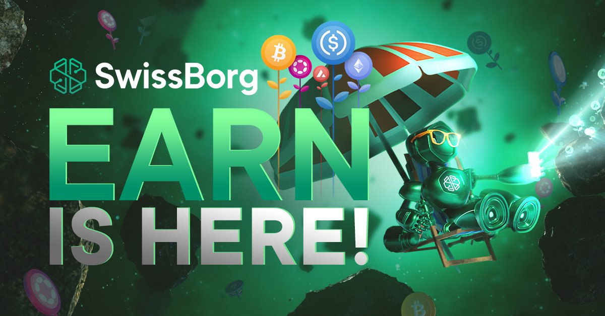 💸 Giveaway Celebration 💸
💎✨️ #SwissBorgEarn ✨️💎

250 #CHSB to one winner‼️

✅ Follow me + @SwissBorg <a href="/domenh/">domenh</a>
✅ Like 💚 + RT my pinned tweet
✅ Like 💚 + RT this post
✅ Tag 3 friends

⏰ Ends 48hrs
#WeAreSwissBorg 💪💚
#USDC #BTC #ETH #CHSB
#SwissBorg #Crypto #Giveaway