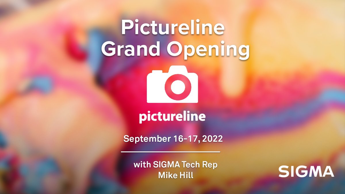 SIGMA America on Twitter "Visit pictureline on Friday, September 16th