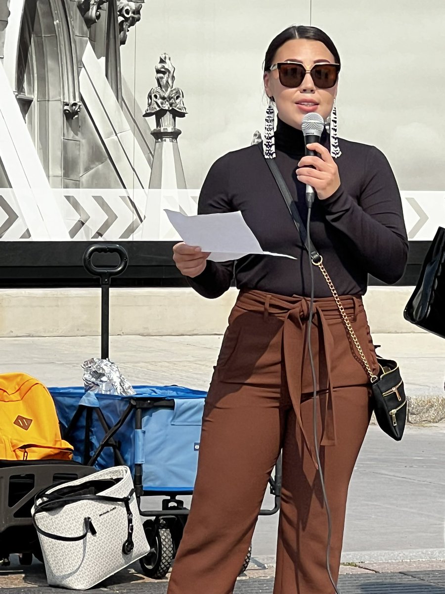 Natashia Allakarialluk: “young people are vocalizing what they wish to see in their communities” <a href="/InuitYouth/">NIYC</a> #WSPD2022