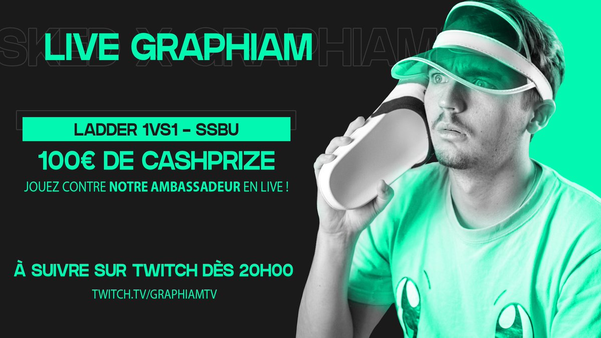 Sked_Esport's tweet photo. C'est enfin le week-end et vous voulez vous détendre ? 💆‍♂️

On a la solution !! Et si vous tentiez de vous battre pour monter au classement ? 🤔

Ça tombe bien, @Graphiam live dès 20h sur le ladder #SSBU de @sked_gg et vous pouvez jouer face à lui ! 🥵

https://t.co/YdBAkOPTDz 📺 https://t.co/2XylDb5zTG