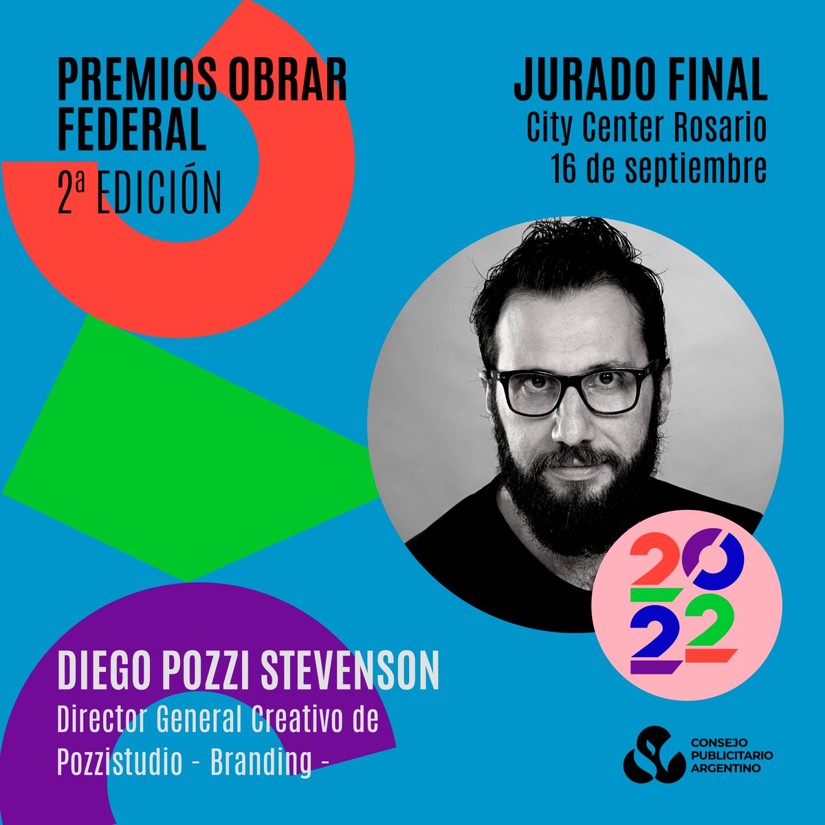 Voy a estar participando como Jurado final de la 2da edición de Premios Obrar Federal del Consejo Publicitario Argentino a comunicación de bien público con impacto positivo de todo el país. ¡Gracias <a href="/consejopublarg/">Consejo Publicitario</a>  por invitarme! #BienPublico #Publicidad #Premios #Misiones