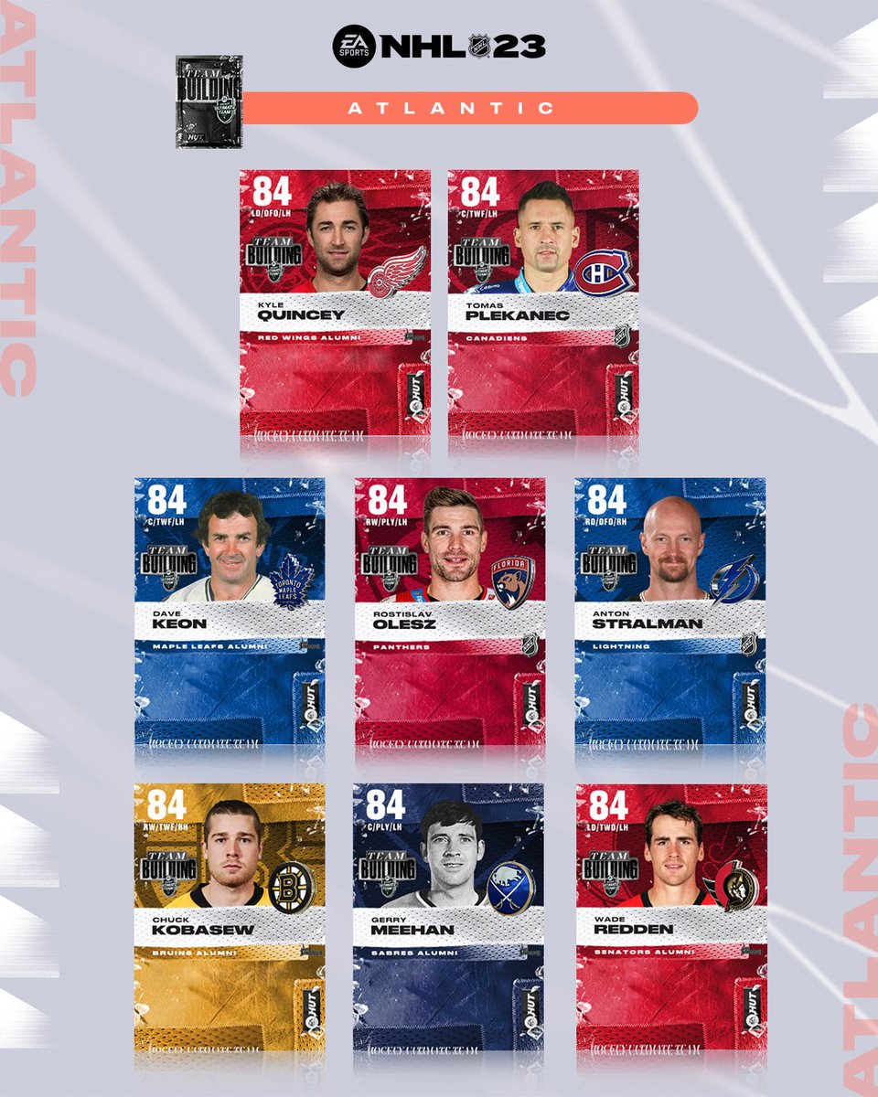 EASPORTSNHL's tweet photo. First look at the Eastern Conference HUT Team Builder choice pack items 👀

Pre-order the #NHL23 X-Factor Edition by 9/16 to unlock ❌🎮

Learn more about all benefits
➡️ https://t.co/stHyJUhnWB https://t.co/wMZ3DkgxtQ