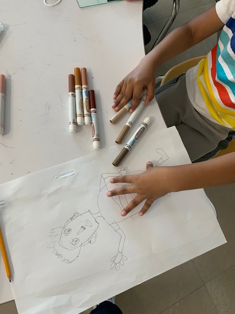 Today we have been talking about who we are and all of the things that make us special. We read We're Different, We're the Same and then used mirrors to help us draw our self portraits. We reflected on all of the amazing things we love about ourselves! <a href="/DesmondHDSB/">Viola Desmond Public School</a>