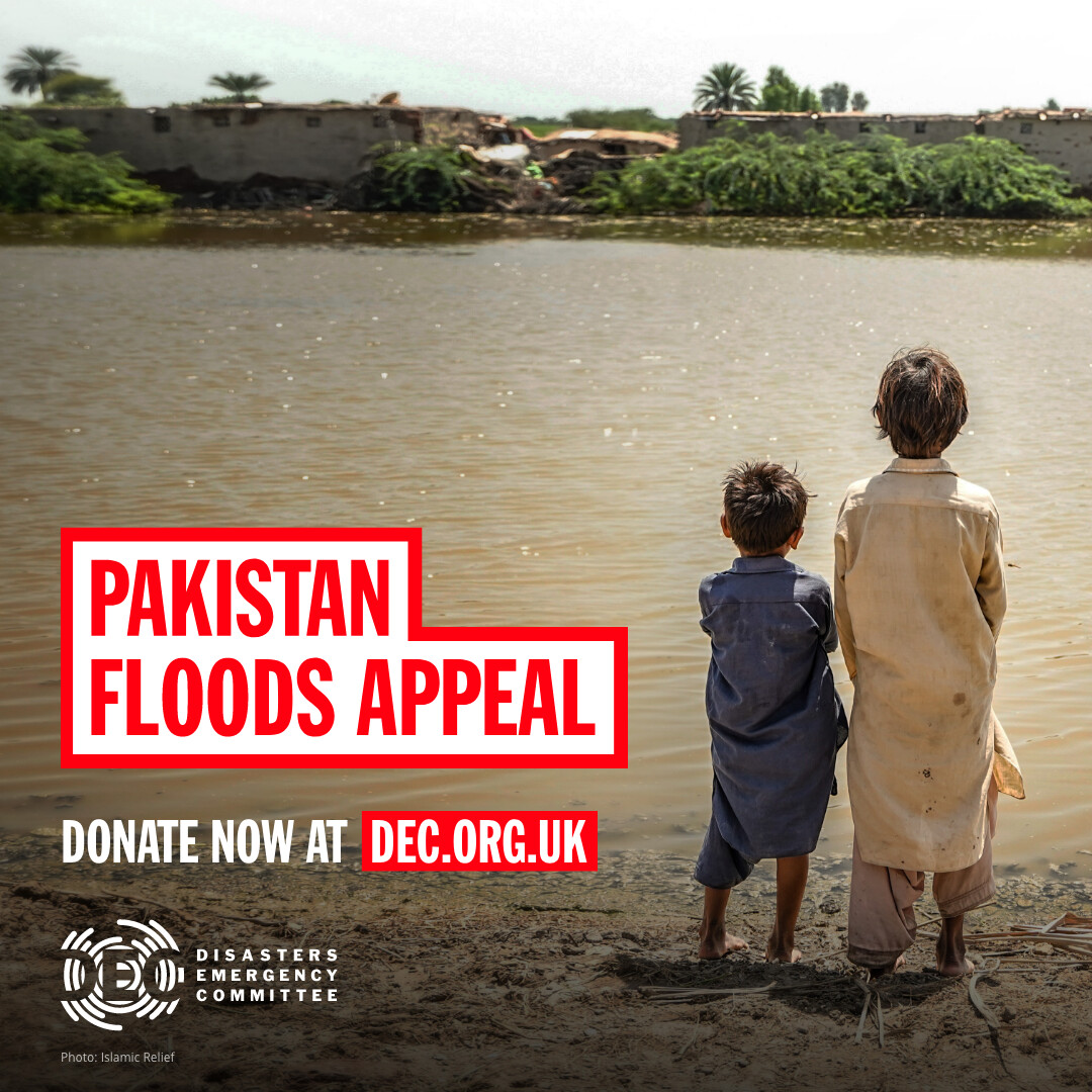Floods are devastating Pakistan, leaving millions in need of urgent help to survive. <a href="/coopuk/">Co-op</a> are supporting the Disasters Emergency Committee (DEC) #PakistanFloodsAppeal Donate instore or online here coop.uk/3RymQNq