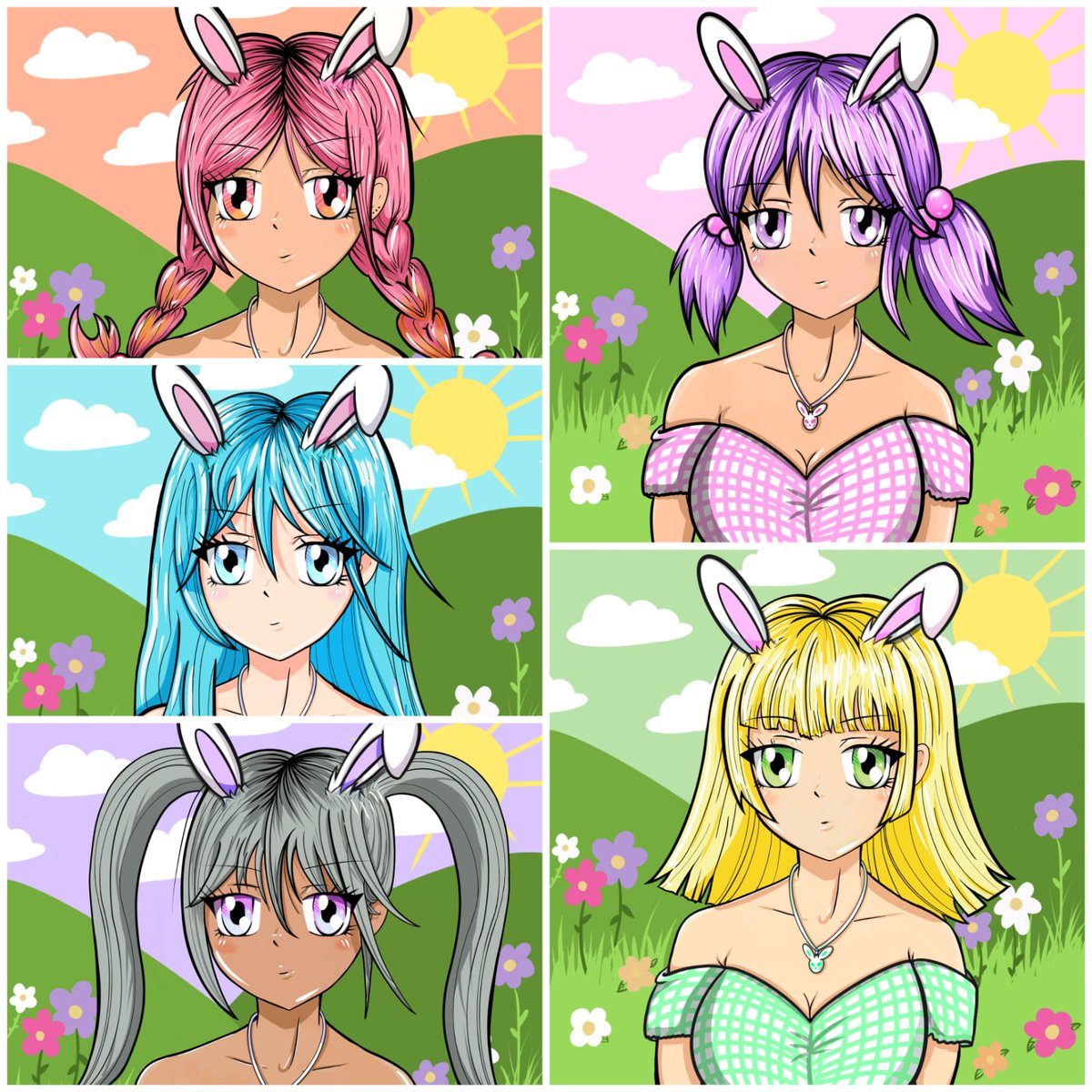 We're back with another set ^^ the bunnies will be let loose on <a href="/ALGOxNFT/">ALGOxNFT</a> this weekend 🐰🎉 remember to check our collection pages to see all sisters currently available 🌸

We will also be having some discussions about Gen 2 soon on our Discord so come join us #algofam ✌️🌸