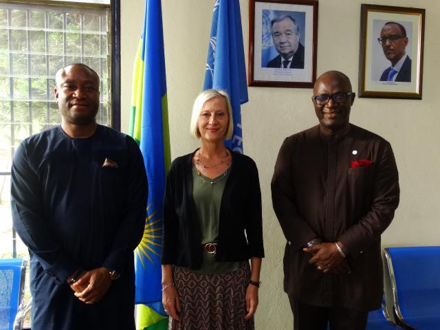 .@icdiong paid customary courtesy visits, on the margins of @TheAGRF to the UN Resident Coord. Mr @ozonnia & WFP Country Dir. Ms @EdithHeinesWFP. The meetings were an opportunity to update the respective UN representatives on ARC & explore areas for in-country collaborations.