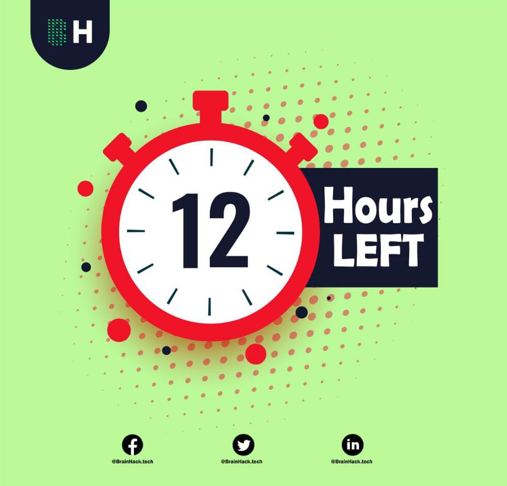 BrainHack_tech's tweet image. آخر نداء عشان تسجل معانا في الفورم📢

تقدر تسجل في Media أو PR أو OC
عشان HR اكتمل💯

باقي 12 ساعة والفورم تقفل يلا سجل عشان تكون واحد من عيلة Brain Hack💚

لينك الفورم :
forms.gle/1YG2GFdkQjHzkd…

#Brain_Hack