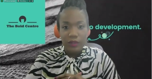 As feature speaker of the workshop on parliamentary advocacy, Member of Parliament @MarshaCaddle 🇧🇧 drew from her experience with constituency engagement to share communication techniques and how participants can make a difference in politicised spaces.