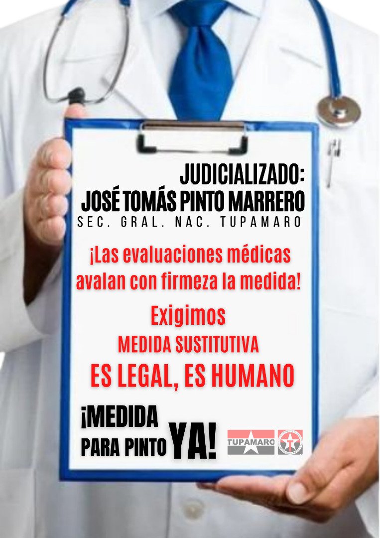<a href="/MinpublicoVEN/">Ministerio Público venezolano</a> <a href="/jennyca35561303/">Jenny</a> Liberación del Compañero José Tomás Pinto Tupamaro, Respecto al artículo 231#. CRBV!