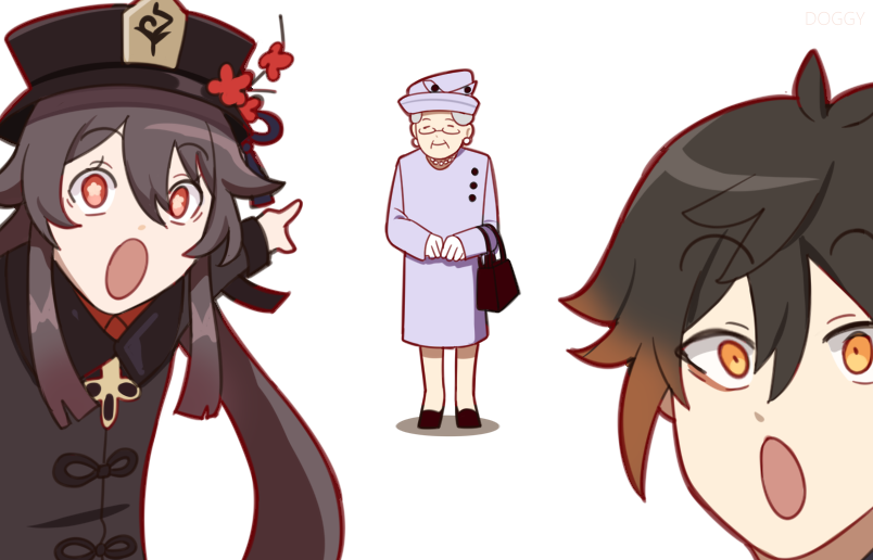 New sponsor in Wangsheng Funeral Parlor #zhongli #HuTao