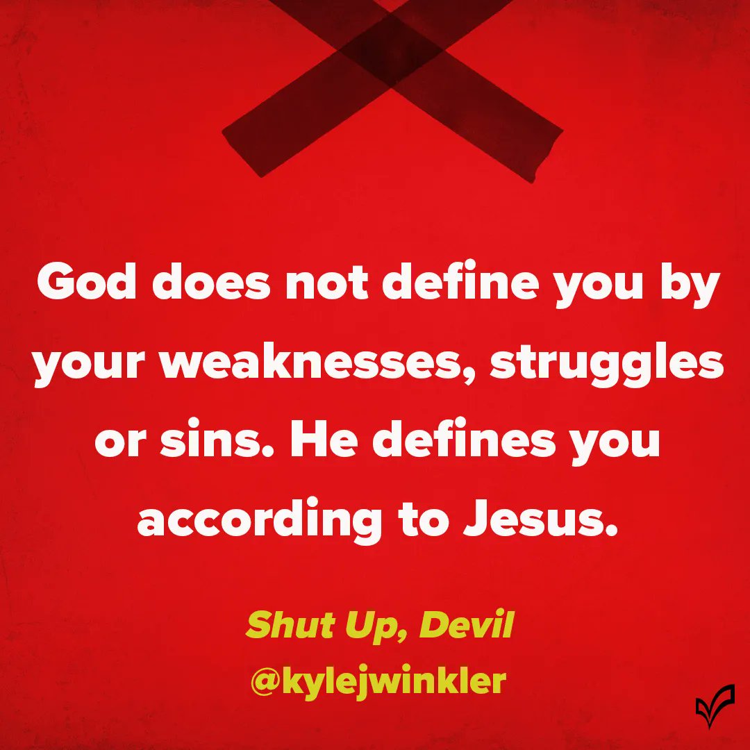 kylewinkler's tweet photo. Jesus came to swap our identity with His: truly righteous and holy. What is more, this great identity swap is not achieved through some complicated means, but it is simply received by belief (see Romans 10v10). #shutupdevil https://t.co/rNtTwMS2aU
