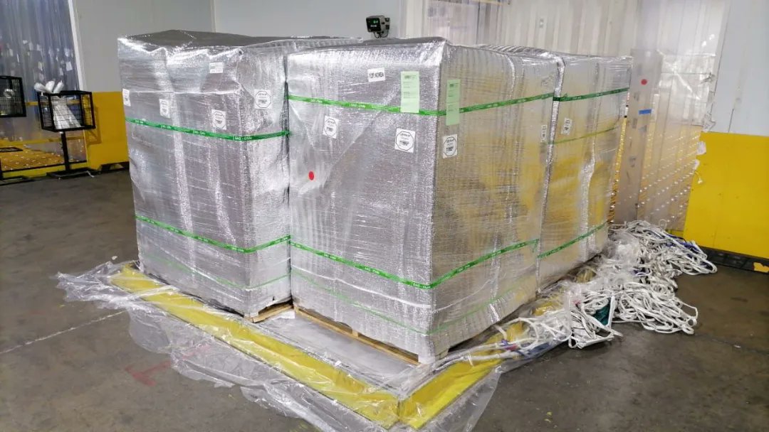 Controlc_chile's tweet image. Damos inicio a la temporada de fruta, fotografías de nuestro primer embarque de arándanos frescos con destino Incheon, estamos felices de informarles que tenemos espacios exclusivos para que nuestros clientes se encuentren seguros de sus exportaciones aéreas #fruta #arandanos