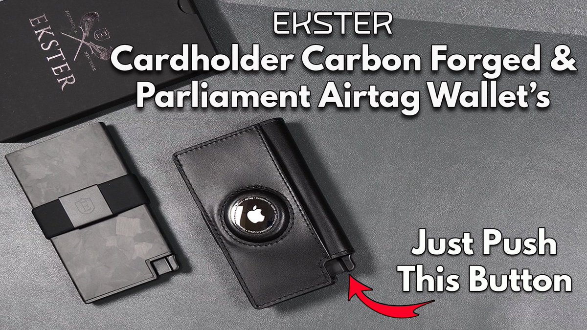 @eksterwallets #carbonforged #Parliament #airtag #airtagwallet