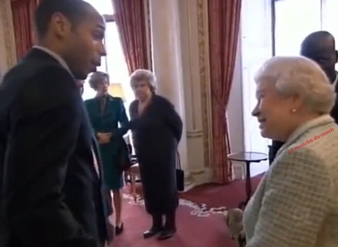 « Her Majesty. Let me tell you something. Viry-Châtillon /Sucy-en-Brie. Kick off 2 hours. We won 6-0, and I scored the six goals. From Viry-Châtillon to Orsay where I lived my father told me all the mistakes I made in the game. If he conditioned me her Majesty ?!? Imagine ! »