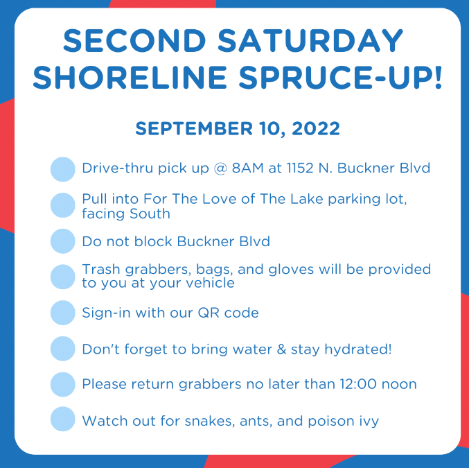 Hey Comets, hope you had a great summer! ☀️ Come join us at our monthly White Rock Lake Clean-Ups! 

Dates for this semester:
9/10, 10/8, 11/12, 12/10

Our very first clean-up will be THIS Saturday at 9am! Sign-ups for volunteering and for carpooling at linktr.ee/ecoutd 🌿