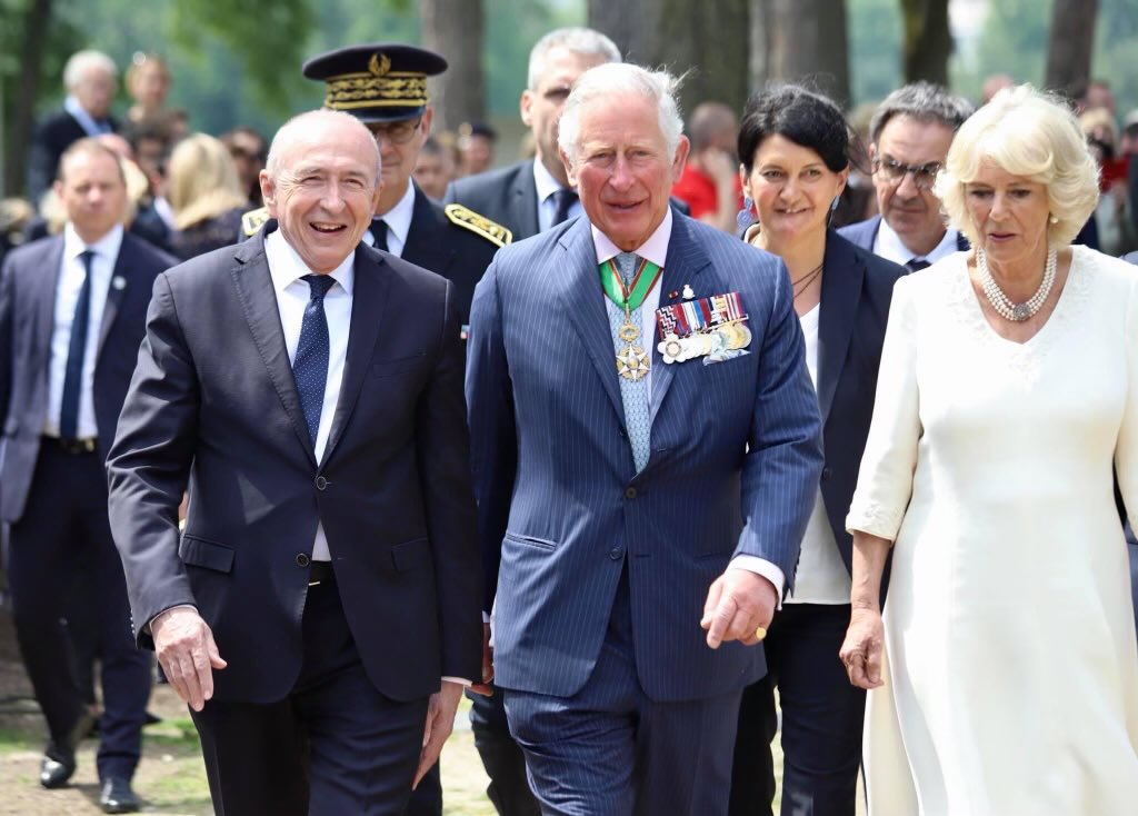 Au moment où L’Angleterre pleure sa reine et où le Prince Charles accède au trône je me souviens qu’ en 2018 il avait souhaité commémorer le 8 mai à Lyon et passer une journée à visiter notre ville.