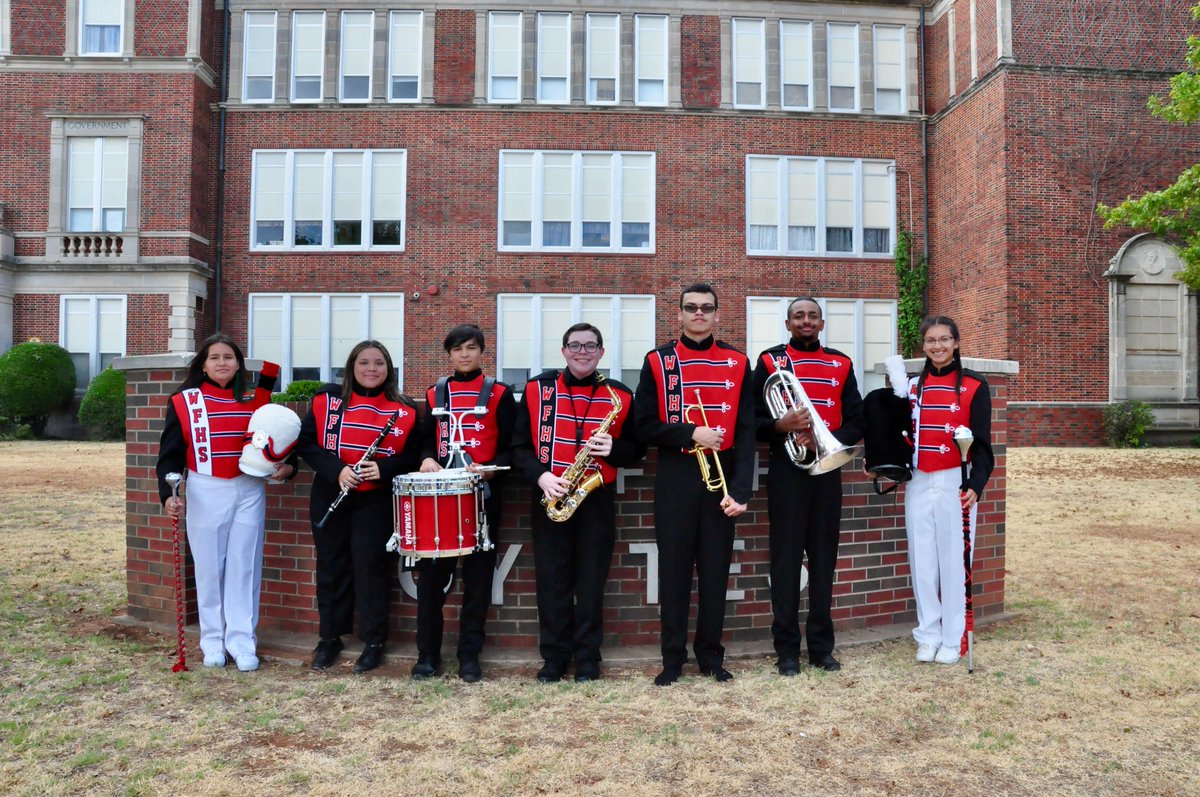 WFHS Big Red Band tweet media