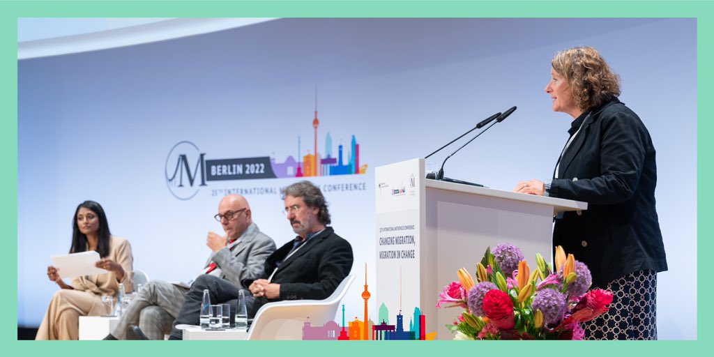 In the Wrap up event, members of the International Steering Committee commended #IMCB22 attendees’ calls for bold leadership on migration research &amp; policy, continuing the momentum of the <a href="/MetropolisInt96/">Metropolis International</a> research-policy nexus. Thanks for a wonderful conference!