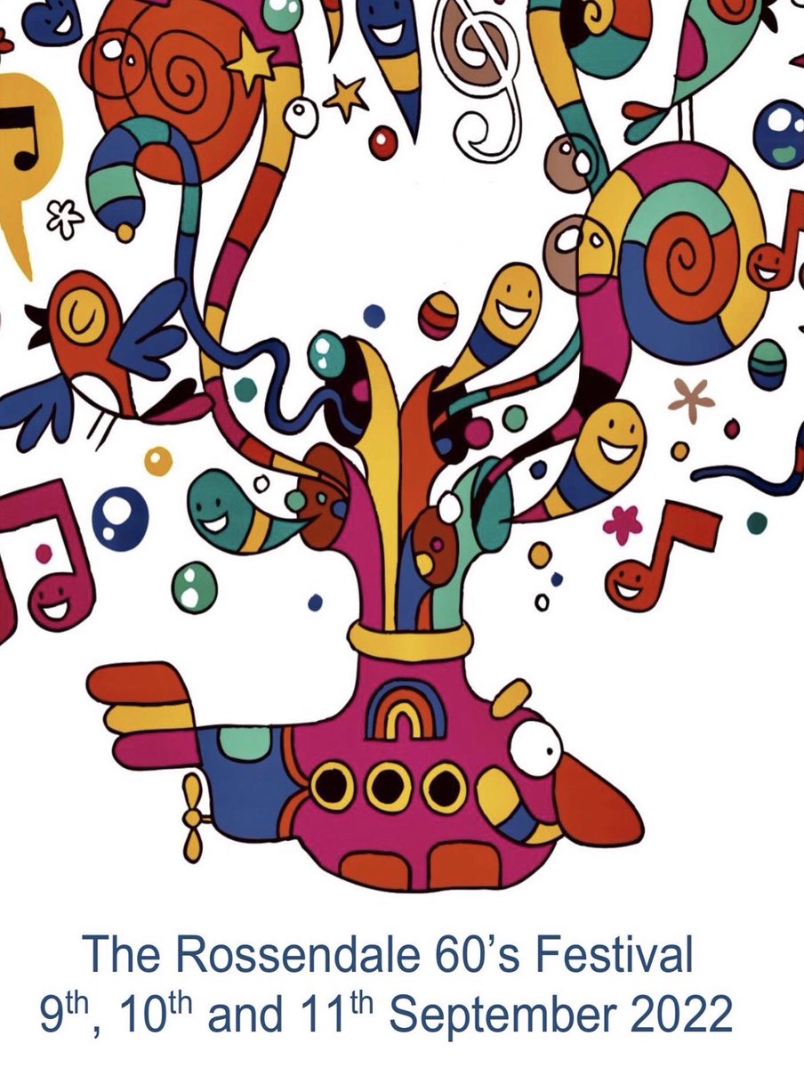 60sFest's tweet photo. As a result of the sad passing of Her Majesty Queen Elizabeth II, the programme for the Rossendale 60’s Festival 2022 has been adjusted to reflect events that are no longer happening. Please see attached https://t.co/HXJ70E81xc