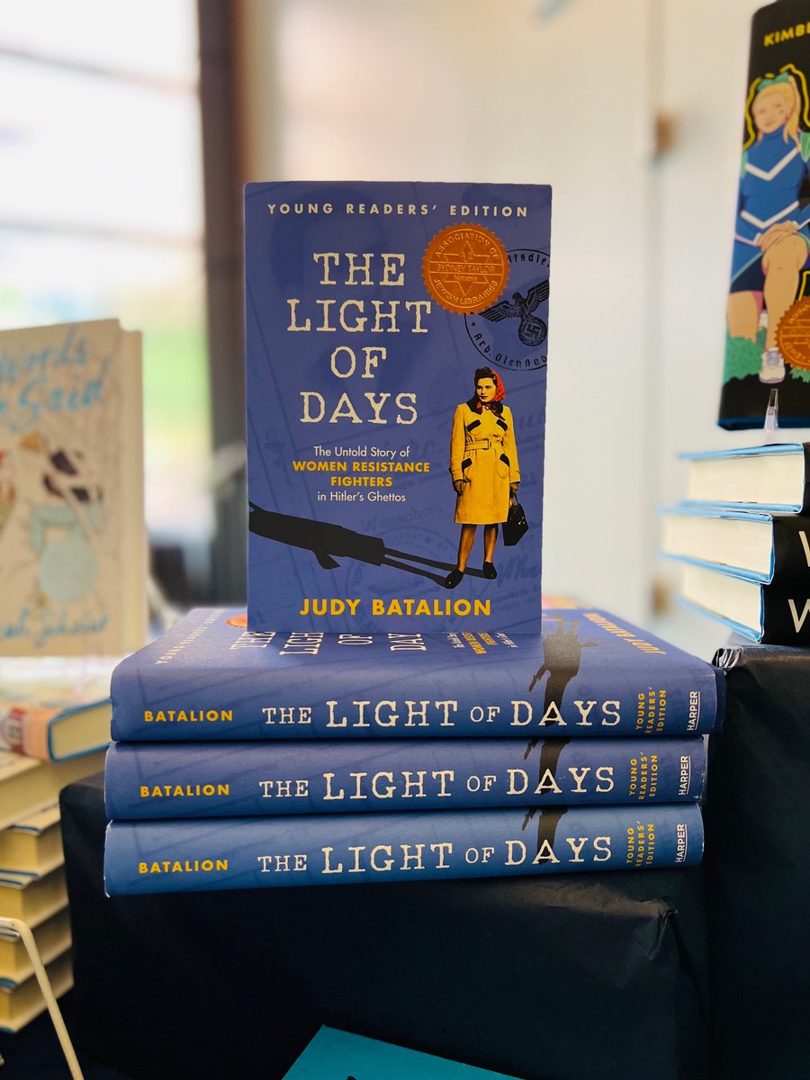 weitzmanmuseum's tweet photo. "The Light of Days” is this month’s #WeitzmanBookClub selection is a story so powerful and inspiring that it's already been optioned by #StevenSpielberg for a major motion picture. 🎥 https://t.co/FZYMboCHt7