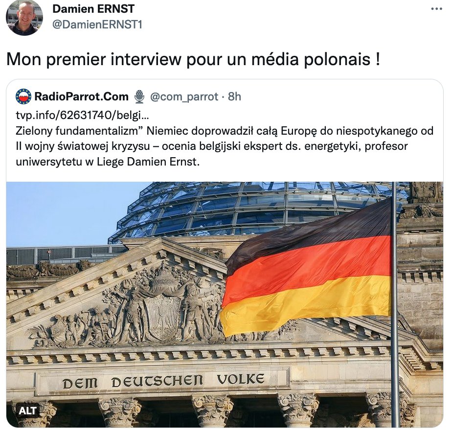 Plus du tout de quoi rire (1): @DamienErnst1 utilise sa position académique pour contribuer à la #propagande d'une chaîne polonaise paranoïaque ("les forces sombres internationales germano-juives-LGBT-ploutocratiques") sous la main-mise totale du parti PiS hyper-conservateur.