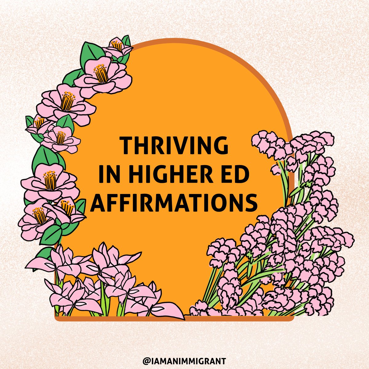 IAmAnImmigrant's tweet photo. Navigating higher ed as an immigrant and refugee student can be isolating. With the back-to-school season, we share some affirmations to keep next to your mirror and read this semester!
Wishing you the best semester yet! #FirstGenStudent #BackToSchool https://t.co/eDZhYPizS6