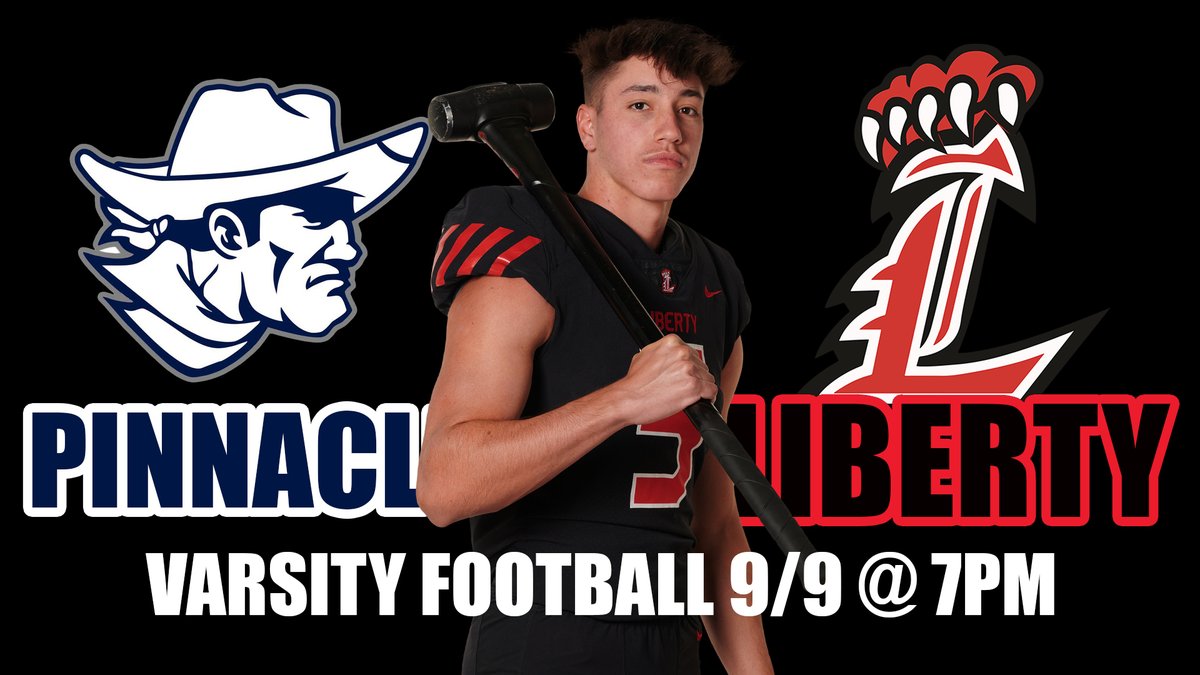 LibertyPSBN's tweet photo. Two teams with high hopes to make the Open Division Playoffs. 🏈

@GoBigBlue_PHS visits the northwest to take on @LibertyFBLions! If you can't make it to the game, you can watch live, free, &amp; anytime again on-demand on PSBN! #AZHSFB

WATCH▶️https://t.co/YrMDGWg14S https://t.co/RvOClpybV2