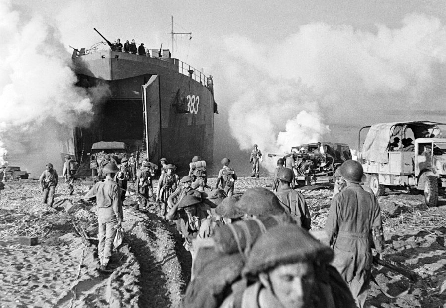 WWII Pictures on Twitter: "This day in 1943, Allied forces launched ...