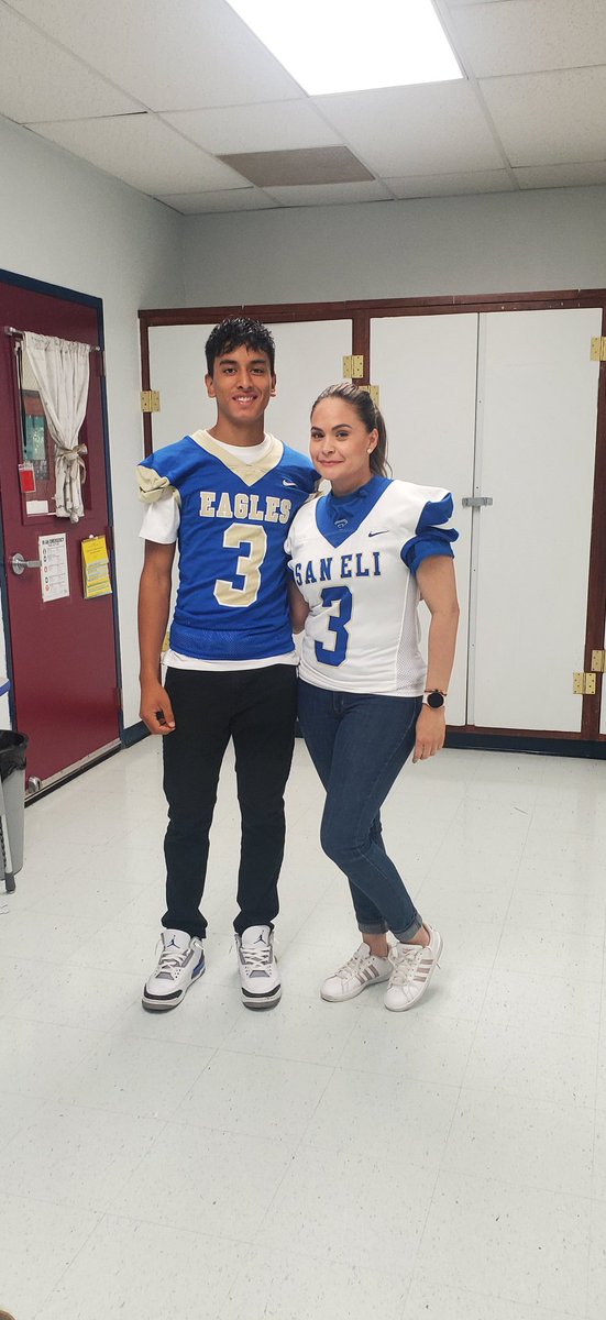 Such an honor to wear jersey #3! I'm so proud of you Tury! 😊
<a href="/SanEliFB/">San Elizario Football</a>