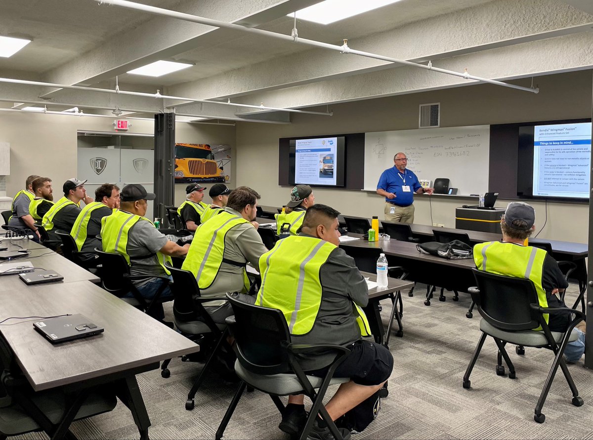 NavistarNews's tweet photo. “The future of sustainability in the school bus industry is changing, and we want to support our technicians to be as successful as possible when completing their jobs.” - VP of #ICBus Trish Reed
Learn more about IC Bus University - https://t.co/dwowIVWg0w
#ridewithnavistar https://t.co/nlMx4mphTG