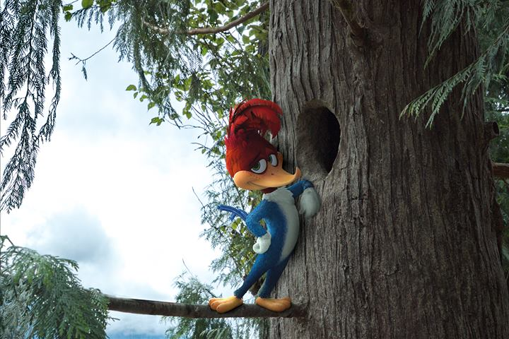 People constantly talk about Detective Pikachu and the Sonic the Hedgehog movies, and give them credit for starting the live-action/CGI route where the designs look faithful to the original characters.

The Woody Woodpecker movie was in production first, and also did it first... https://t.co/LS3I9NvswE