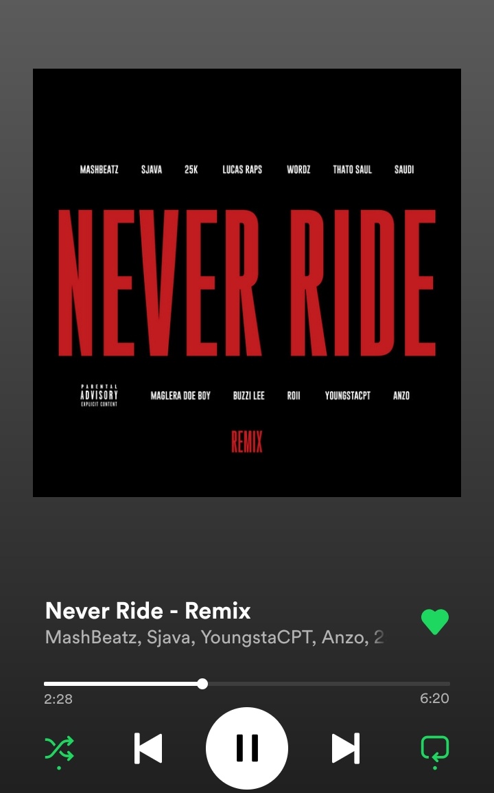 Max_Eastside's tweet photo. S/O to @MashBeatz_ man this beat fire AF!!!  😭🔥🔥🔥🔥🔥💯🚒 Plus the artists did it justice coz damn!! @Sjava_atm @TheReal_25K @LucasRaps_SA @WordzThaPrince @ThatoSaul @Saudi_rsa @MagleraDoeBoy @Buzzi_Lee @1Roiii_ @YoungstaCpt @Anzo_Islwane #NeverRideRemix 🔥💯❤️ https://t.co/EDjoeb6HkZ