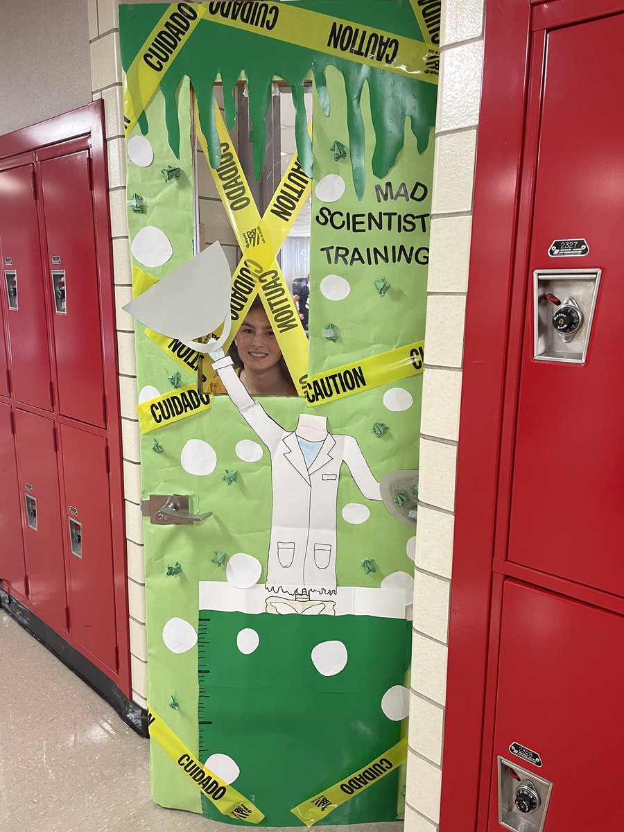 Thanks to Katherine, my door is looking great!