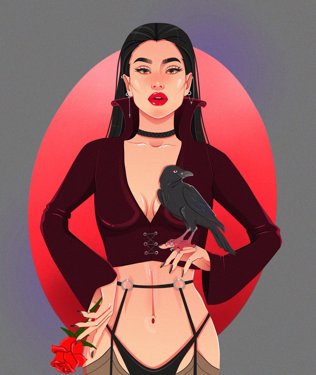 ArtiArt15's tweet photo. NEW art in a NEW collection! 🫢❤️‍🔥
❤️
"Girls of the Cartoon Universe Part 2"
❤️
Beginning a new story where you'll see gothic divas and wonderful elves.Bad girls and beautiful excellent girls. Stay tuned  dear fam❤️ #NFTCommunity 

https://t.co/InV3R99zC7 https://t.co/tmmdSlXjSH