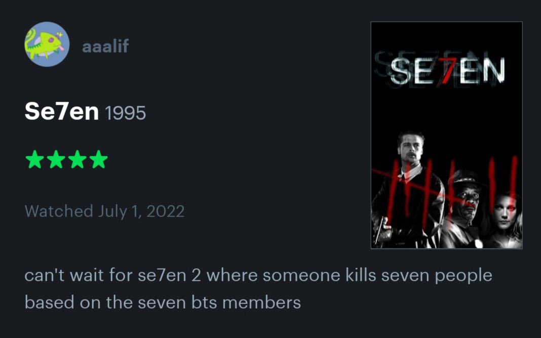 🇨🇦letterboxd reviews with threatening auras (@letterboxdauras) on Twitter photo 