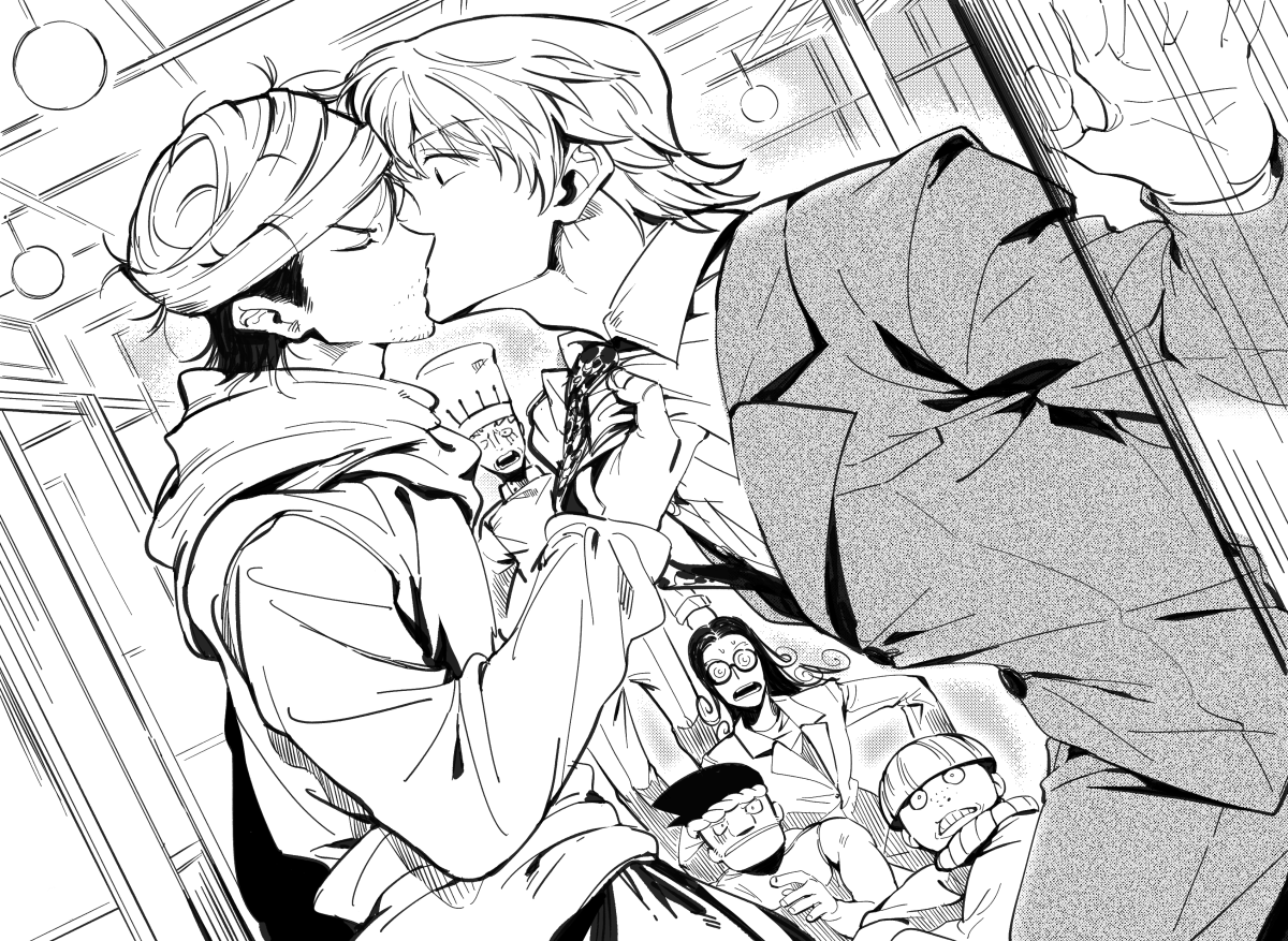 3mil141592's tweet photo. First kiss https://t.co/7y0KCCmHZE