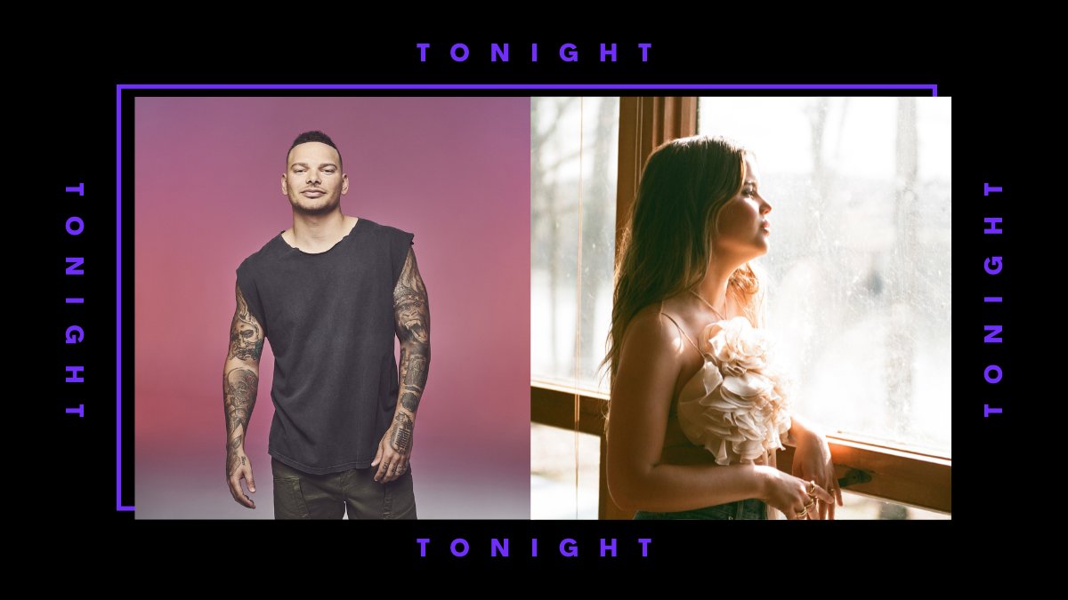 .<a href="/kanebrown/">Kane Brown</a>'s new album #DifferentMan is officially here, so tonight at 7:30 we'll celebrate #NewMusicFriday by sharing our convo about his collaboration with his wife Katelyn ✨

+ @marenmorris is checking in at 8:00 - she'll be answering all your questions from social media!!